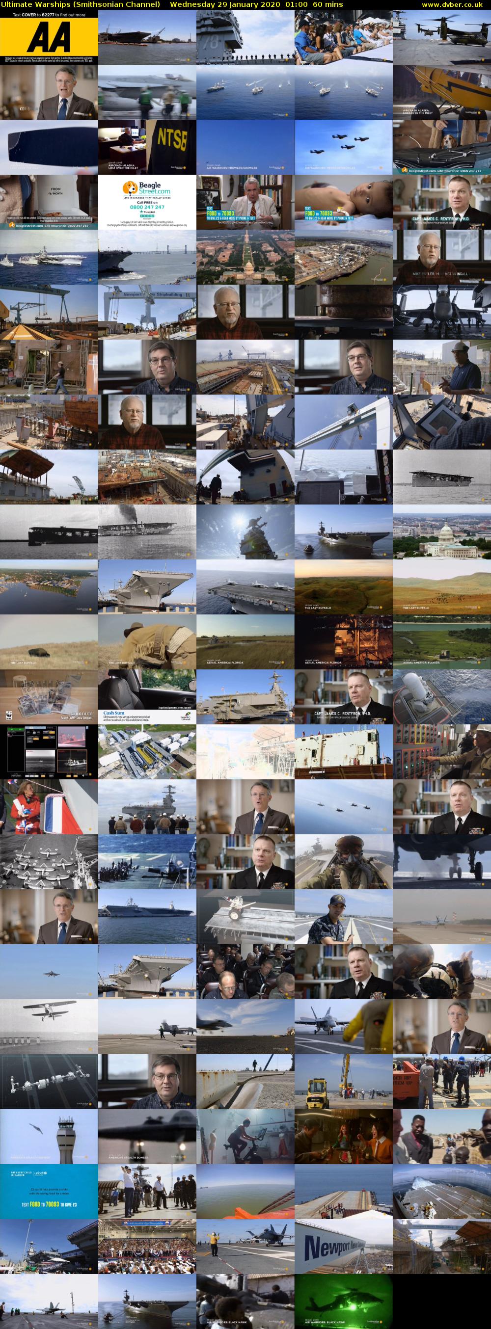 Ultimate Warships (Smithsonian Channel) Wednesday 29 January 2020 01:00 - 02:00