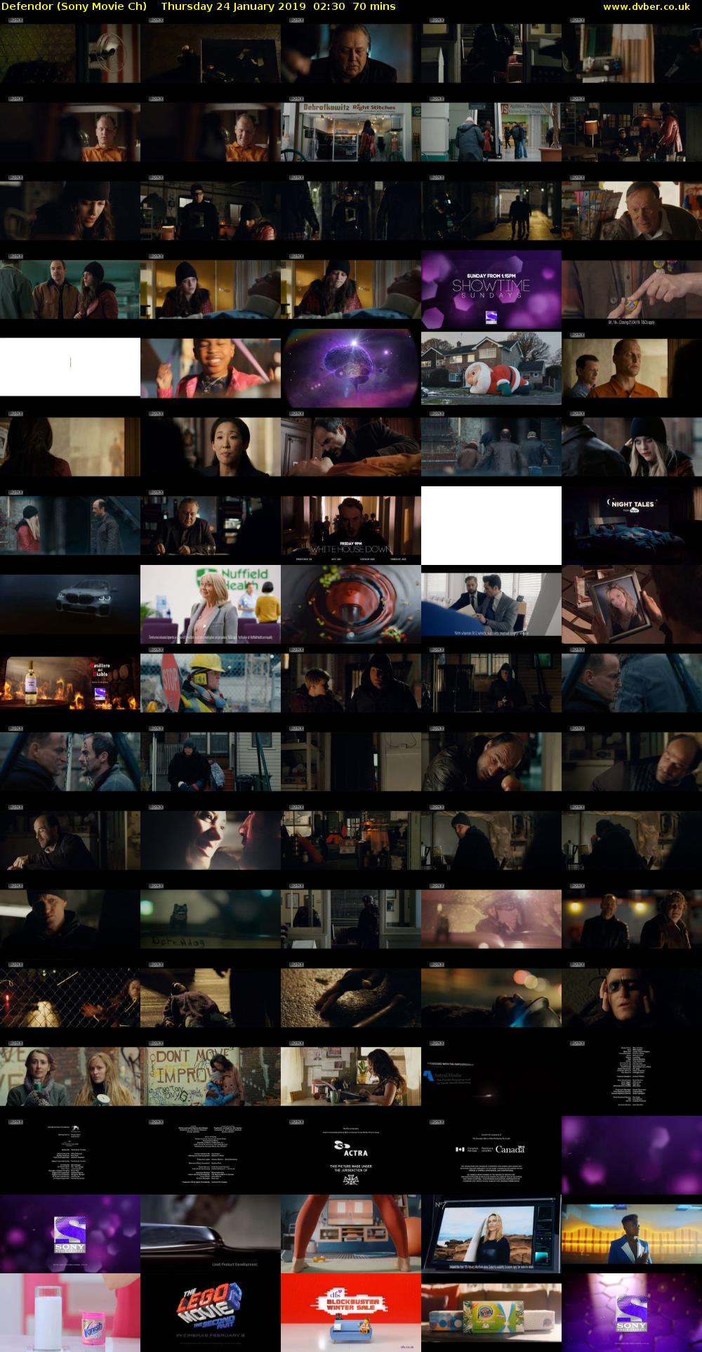 Defendor (Sony Movie Ch) Thursday 24 January 2019 02:30 - 03:40