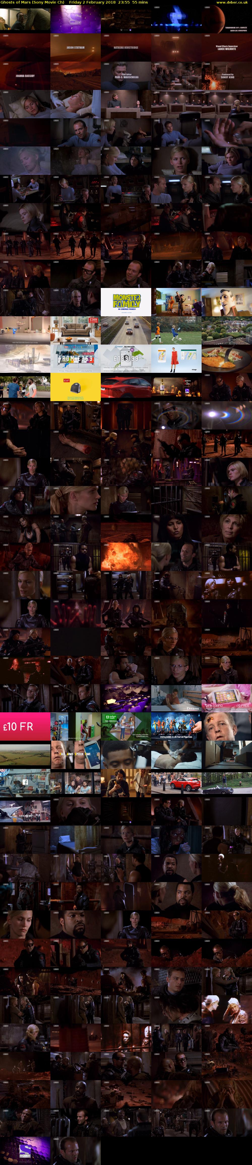 Ghosts of Mars (Sony Movie Ch) Friday 2 February 2018 23:55 - 00:50