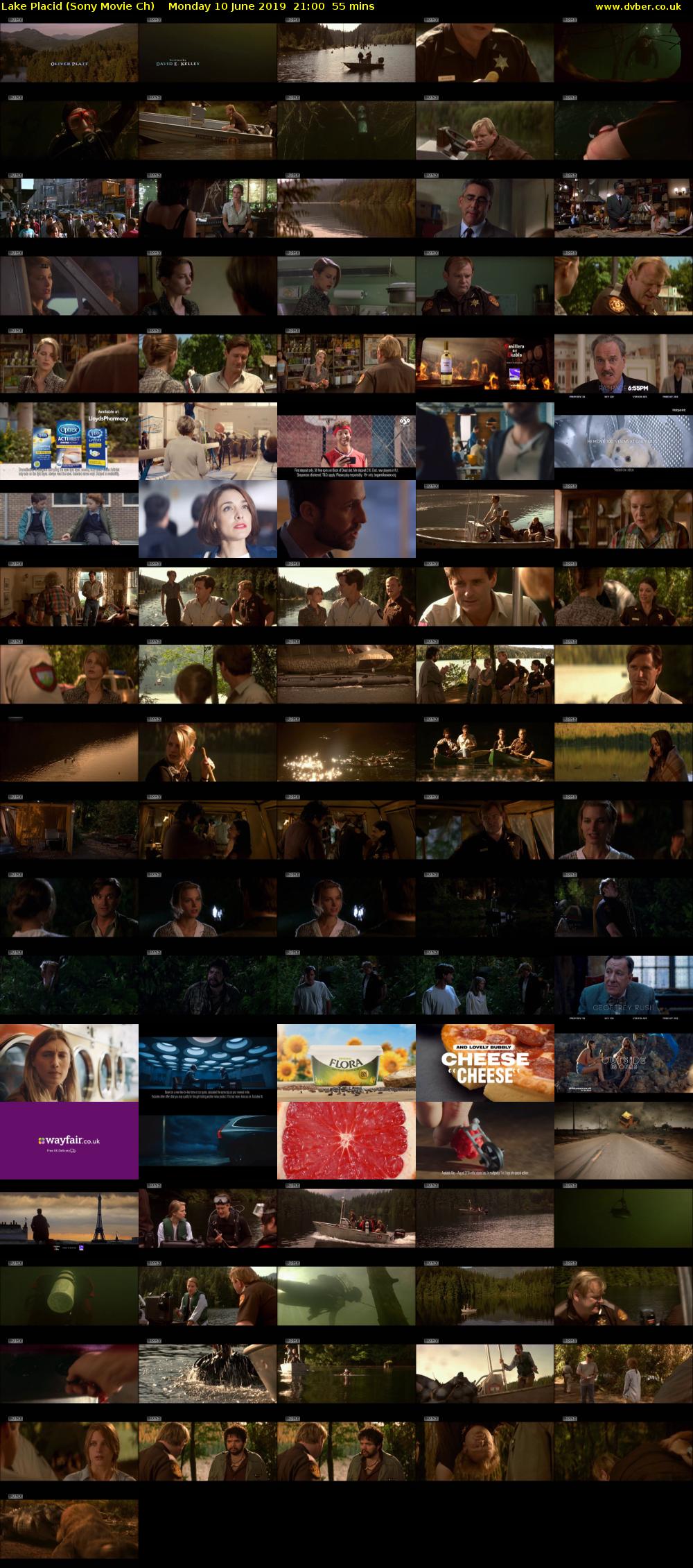 Lake Placid (Sony Movie Ch) Monday 10 June 2019 21:00 - 21:55