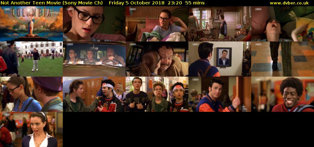 Not Another Teen Movie (Sony Movie Ch) Friday 5 October 2018 23:20 - 00:15