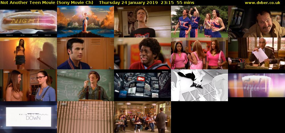 Not Another Teen Movie (Sony Movie Ch) Thursday 24 January 2019 23:15 - 00:10