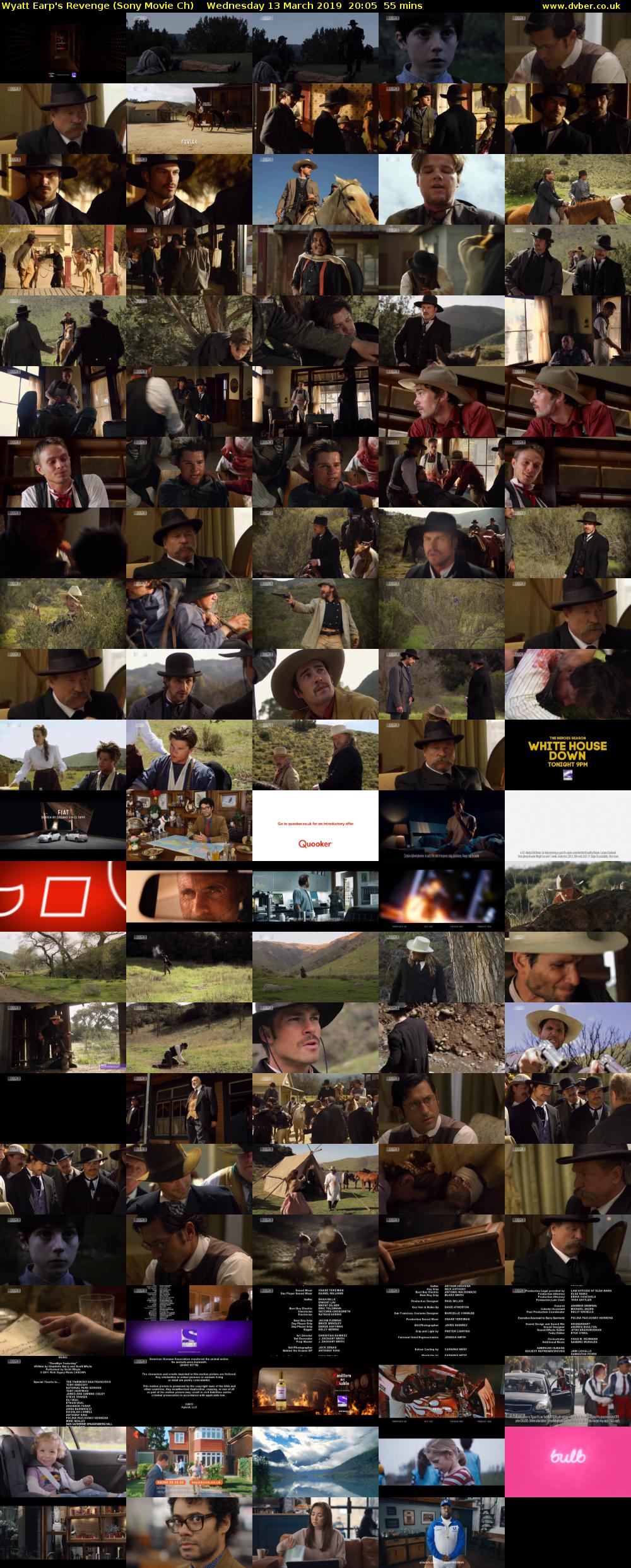 Wyatt Earp's Revenge (Sony Movie Ch) Wednesday 13 March 2019 20:05 - 21:00