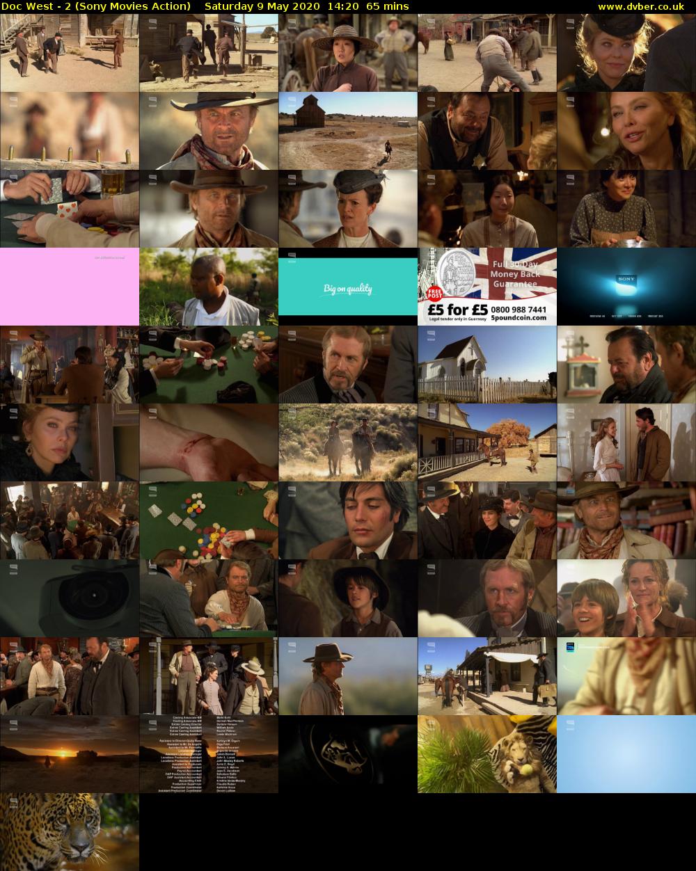 Doc West - 2 (Sony Movies Action) Saturday 9 May 2020 14:20 - 15:25