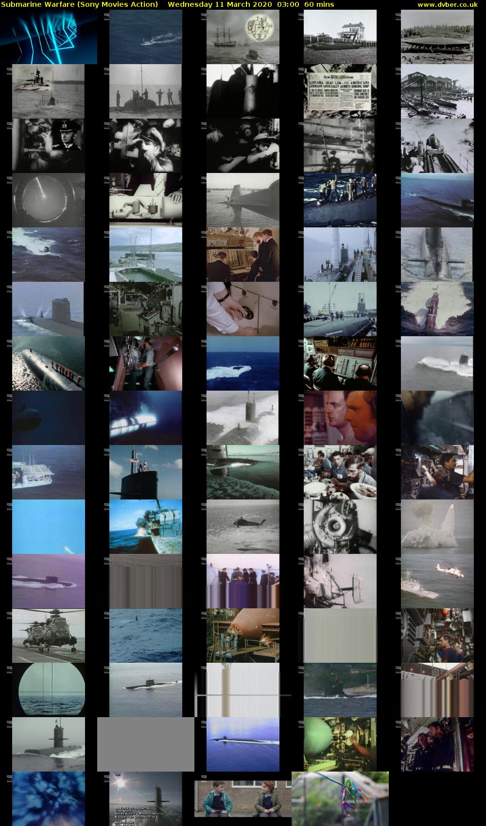 Submarine Warfare (Sony Movies Action) Wednesday 11 March 2020 03:00 - 04:00