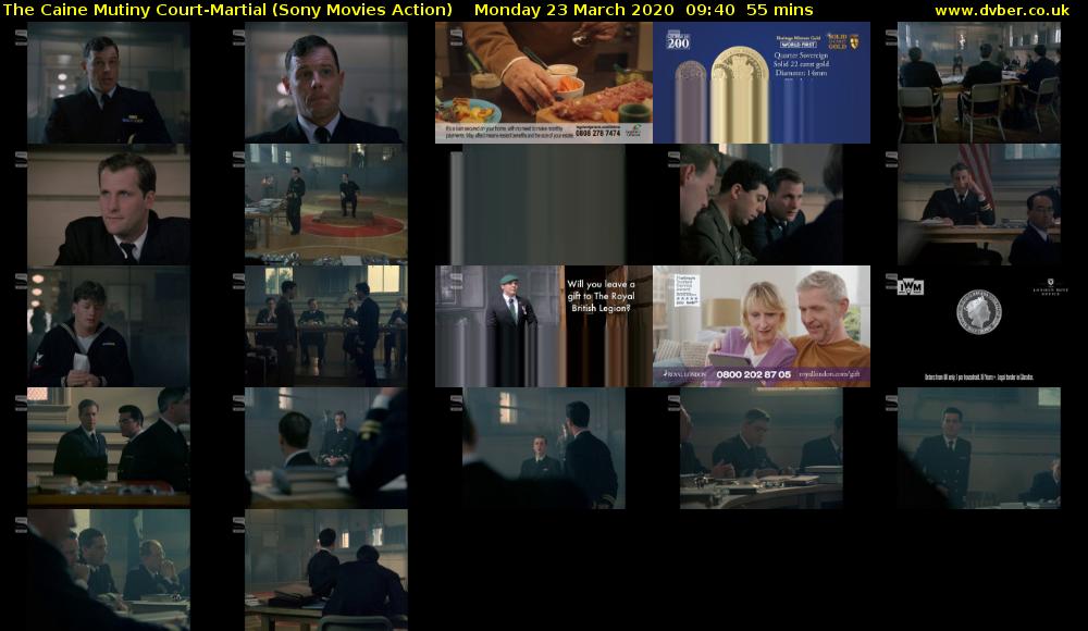 The Caine Mutiny Court-Martial (Sony Movies Action) Monday 23 March 2020 09:40 - 10:35