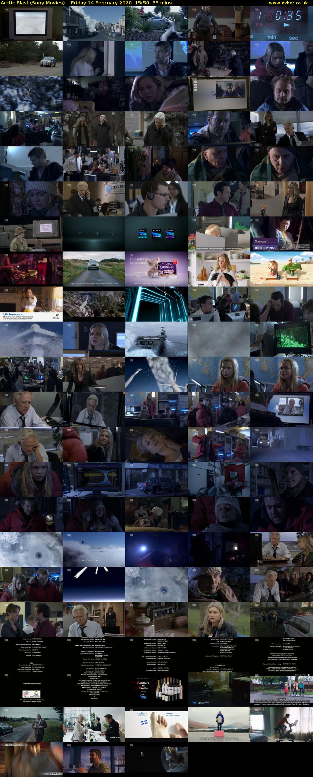 Arctic Blast (Sony Movies) Friday 14 February 2020 15:50 - 16:45