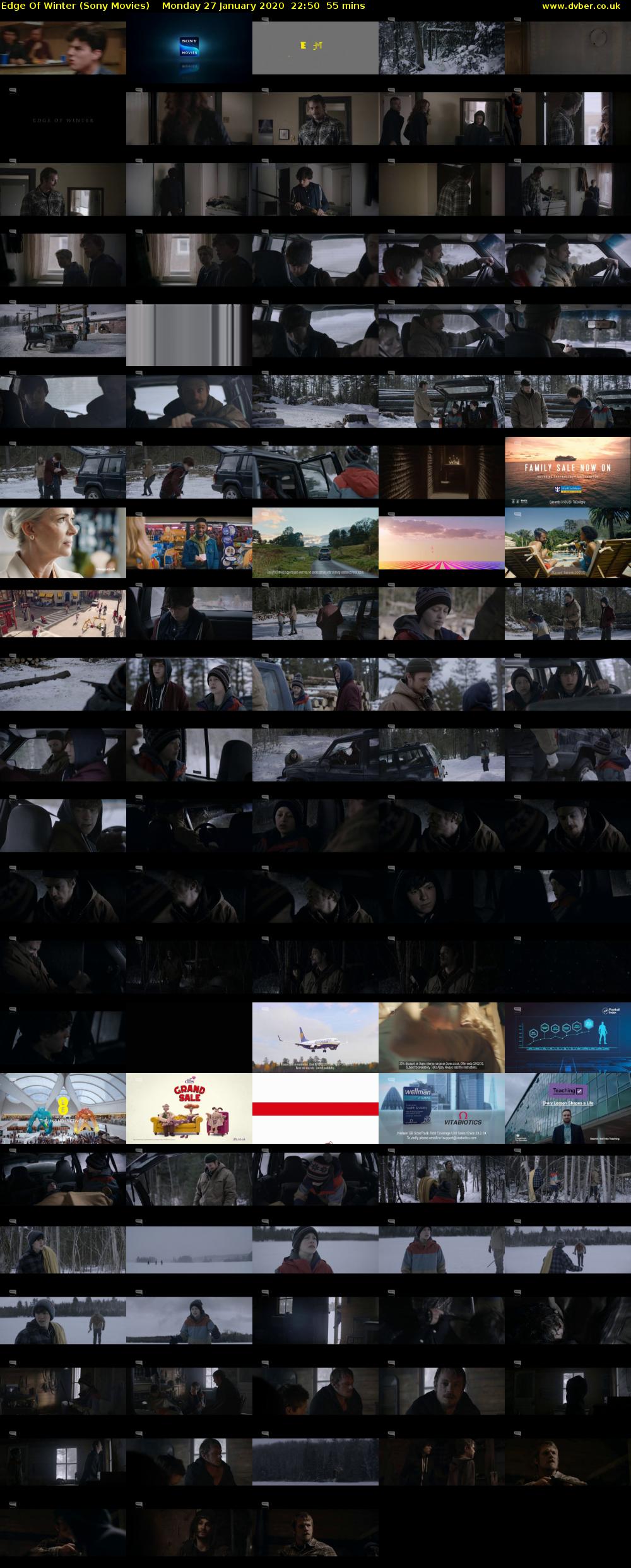Edge Of Winter (Sony Movies) Monday 27 January 2020 22:50 - 23:45