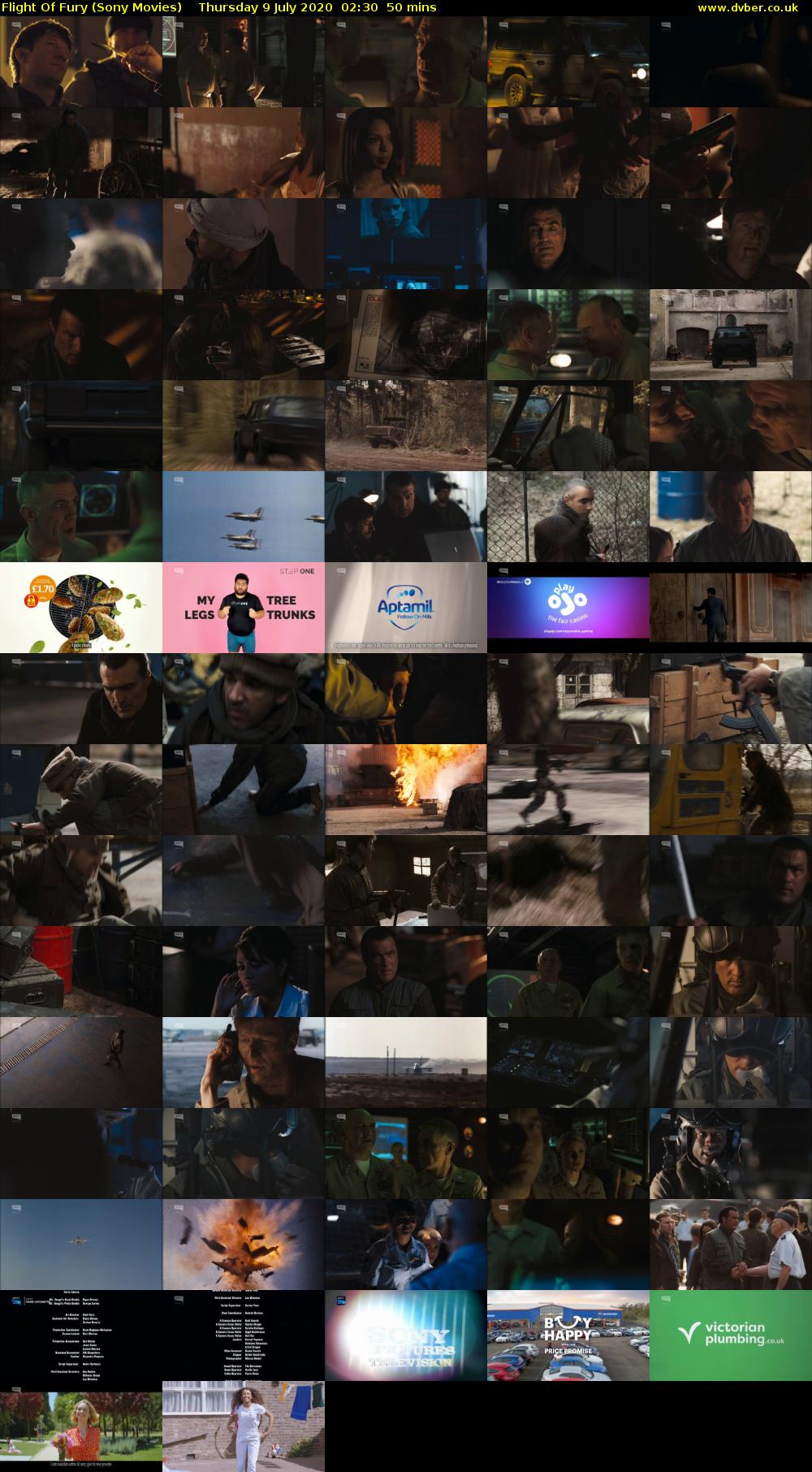 Flight Of Fury (Sony Movies) Thursday 9 July 2020 02:30 - 03:20