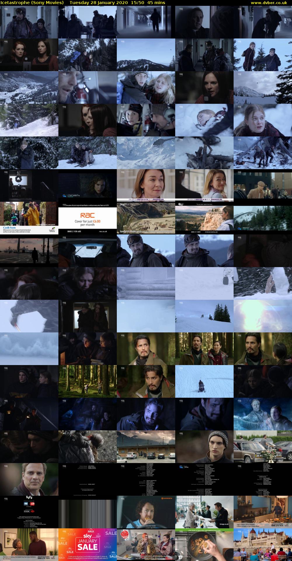 Icetastrophe (Sony Movies) Tuesday 28 January 2020 15:50 - 16:35