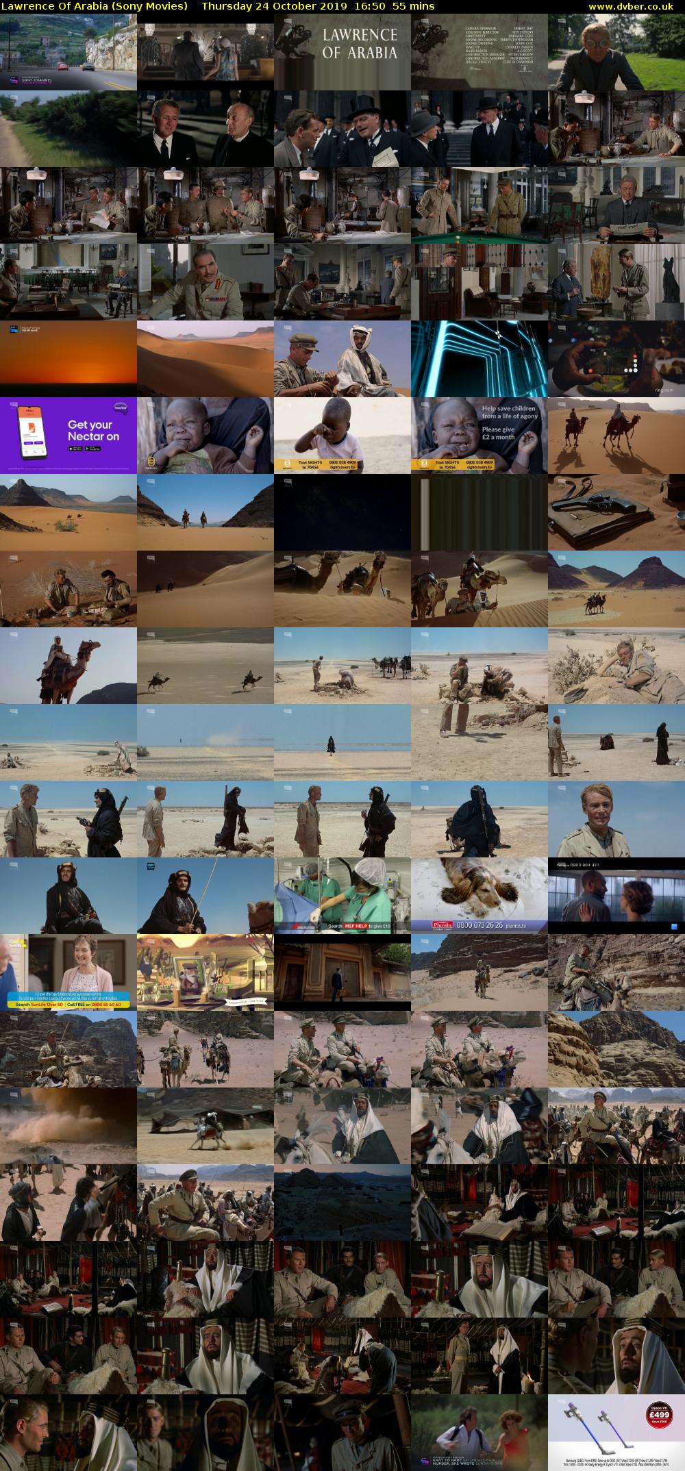 Lawrence Of Arabia (Sony Movies) Thursday 24 October 2019 16:50 - 17:45