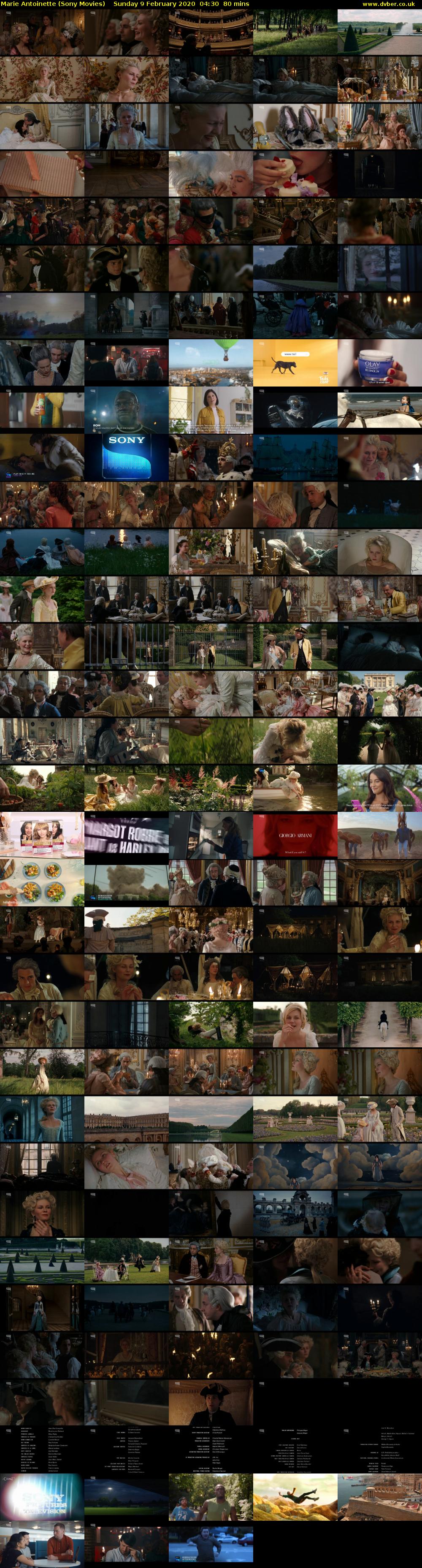 Marie Antoinette (Sony Movies) Sunday 9 February 2020 04:30 - 05:50