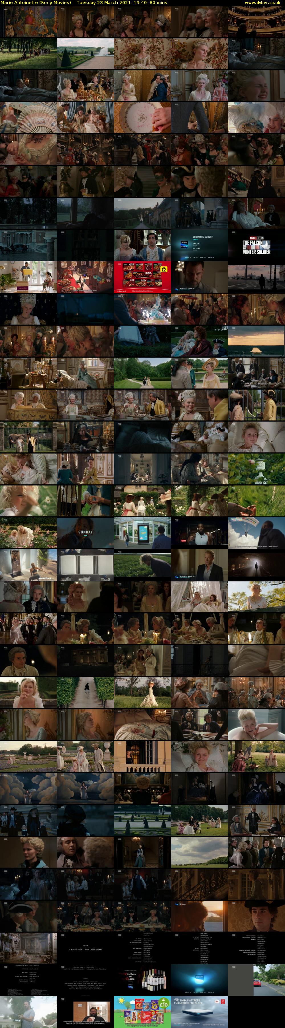 Marie Antoinette (Sony Movies) Tuesday 23 March 2021 19:40 - 21:00