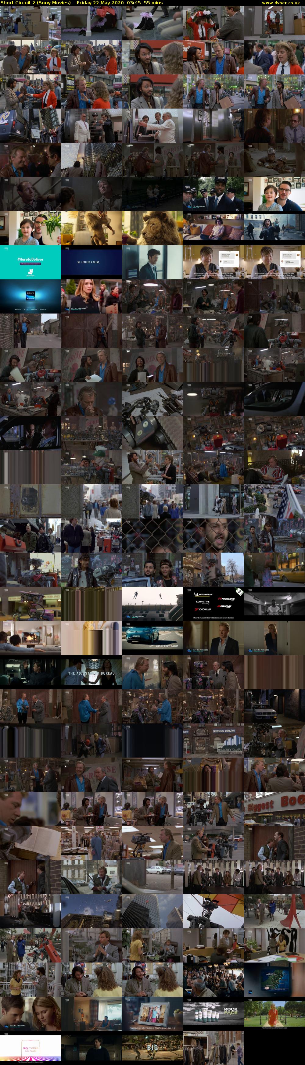 Short Circuit 2 (Sony Movies) Friday 22 May 2020 03:45 - 04:40