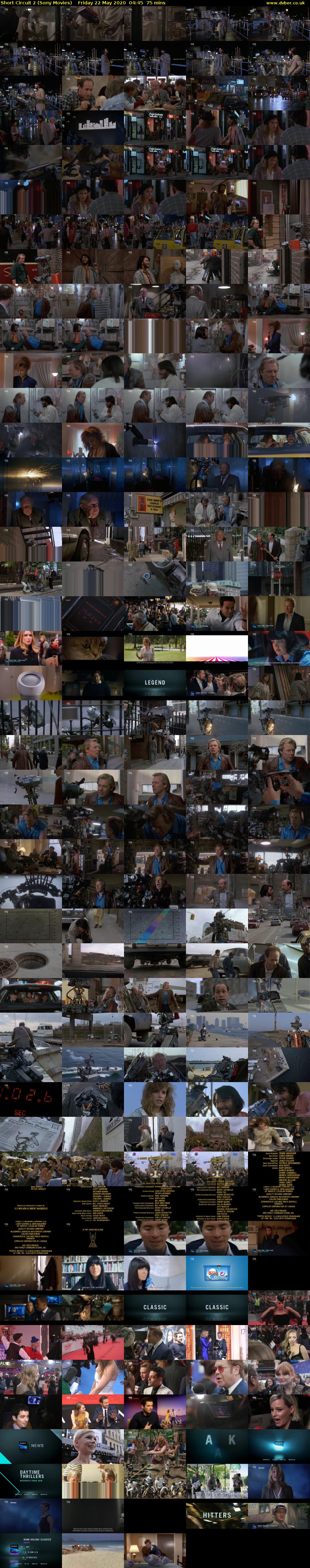 Short Circuit 2 (Sony Movies) Friday 22 May 2020 04:45 - 06:00