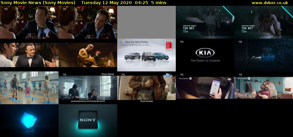 Sony Movie News (Sony Movies) Tuesday 12 May 2020 04:25 - 04:30
