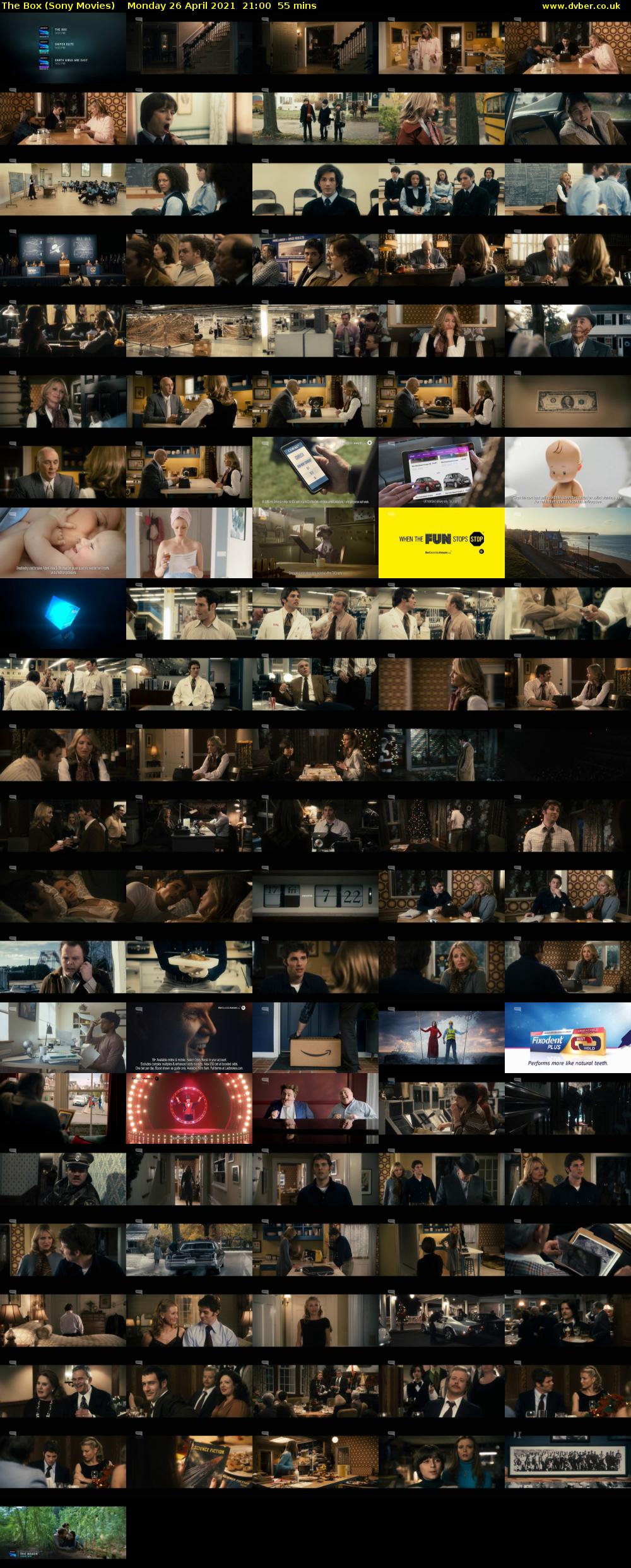 The Box (Sony Movies) Monday 26 April 2021 21:00 - 21:55