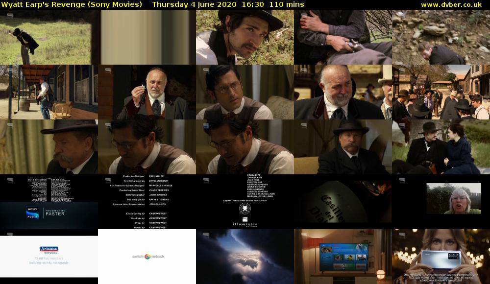 Wyatt Earp's Revenge (Sony Movies) Thursday 4 June 2020 16:30 - 18:20