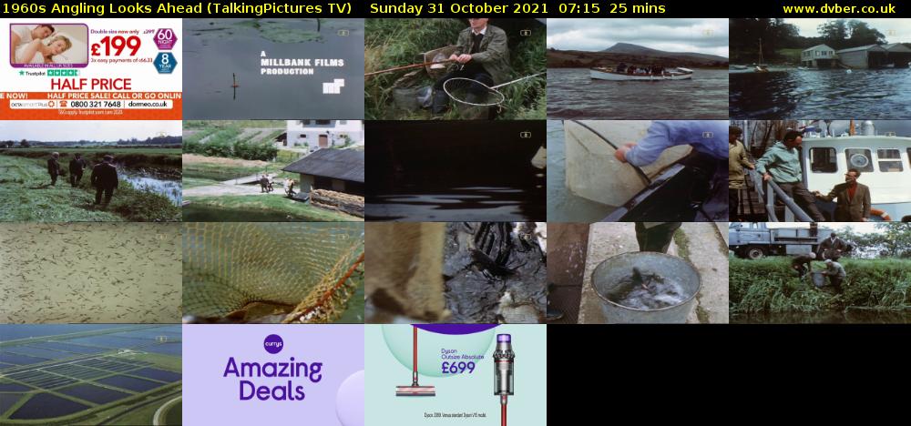 1960s Angling Looks Ahead (TalkingPictures TV) Sunday 31 October 2021 07:15 - 07:40