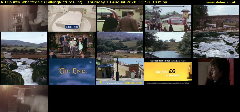 A Trip into Wharfedale (TalkingPictures TV) Thursday 13 August 2020 13:50 - 14:00