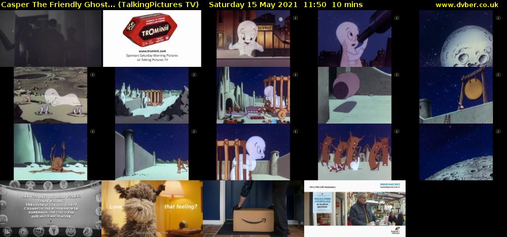 Casper The Friendly Ghost... (TalkingPictures TV) Saturday 15 May 2021 11:50 - 12:00