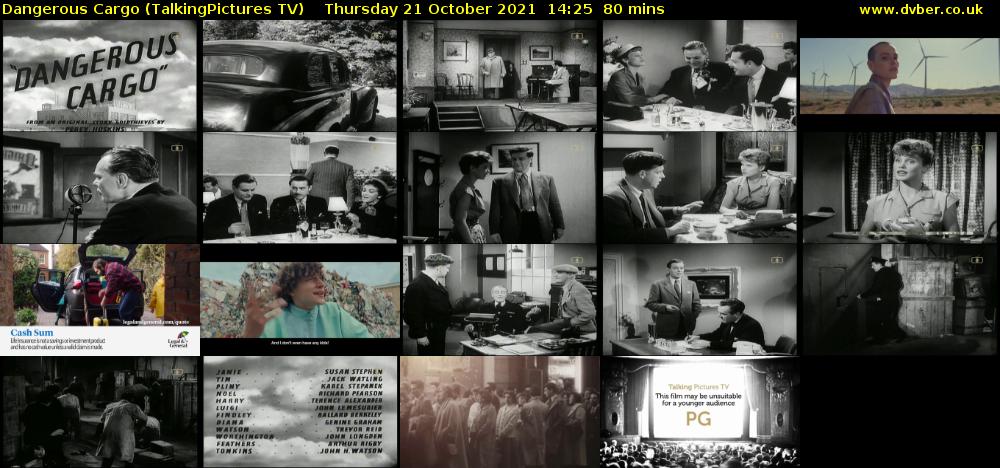 Dangerous Cargo (TalkingPictures TV) Thursday 21 October 2021 14:25 - 15:45