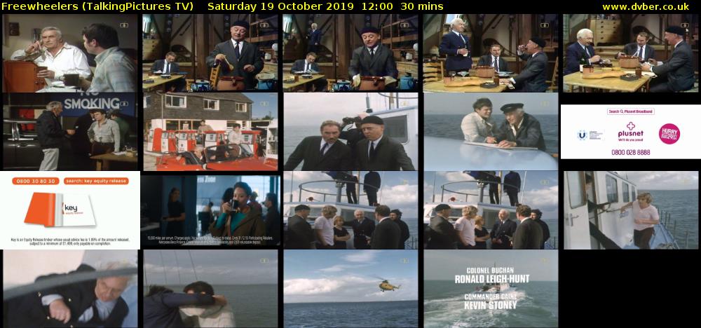 Freewheelers (TalkingPictures TV) Saturday 19 October 2019 12:00 - 12:30