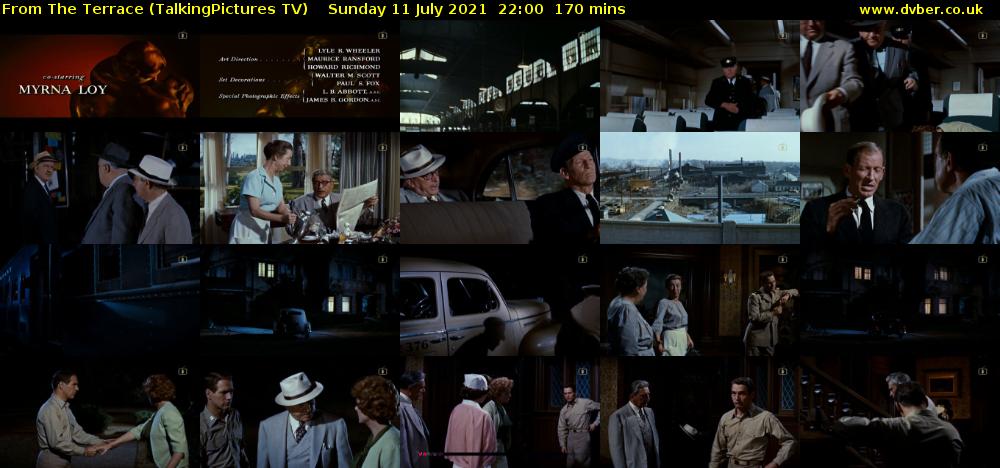 From The Terrace (TalkingPictures TV) Sunday 11 July 2021 22:00 - 00:50