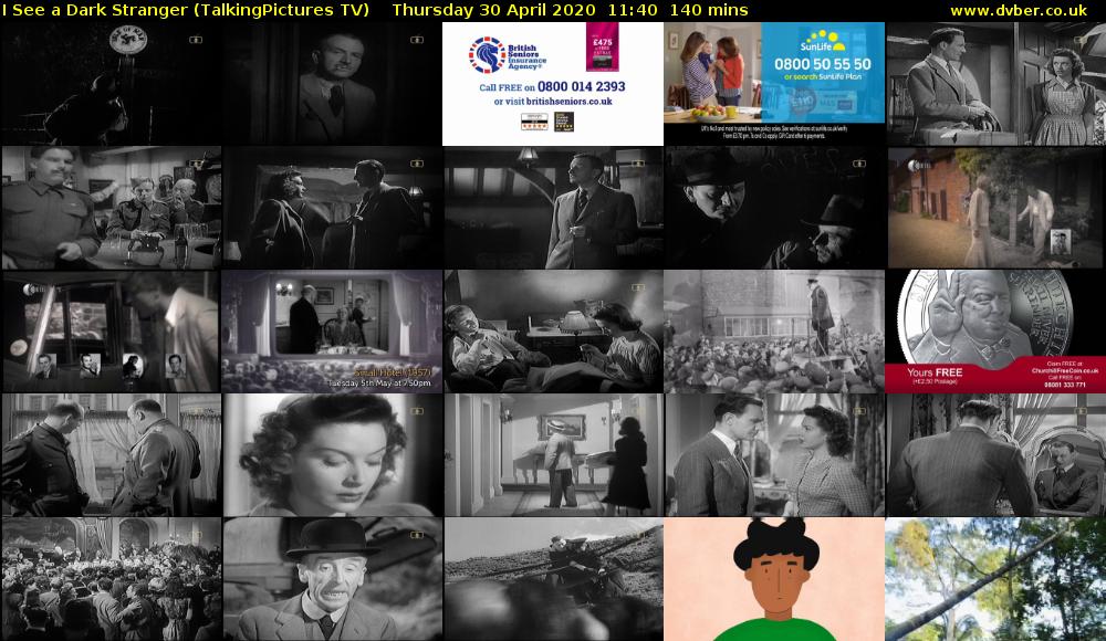 I See a Dark Stranger (TalkingPictures TV) Thursday 30 April 2020 11:40 - 14:00