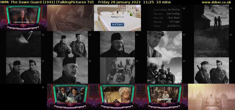 IWM: The Dawn Guard (1941) (TalkingPictures TV) Friday 28 January 2022 11:25 - 11:35