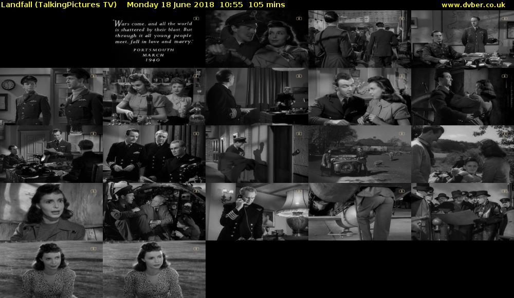 Landfall (TalkingPictures TV) Monday 18 June 2018 10:55 - 12:40