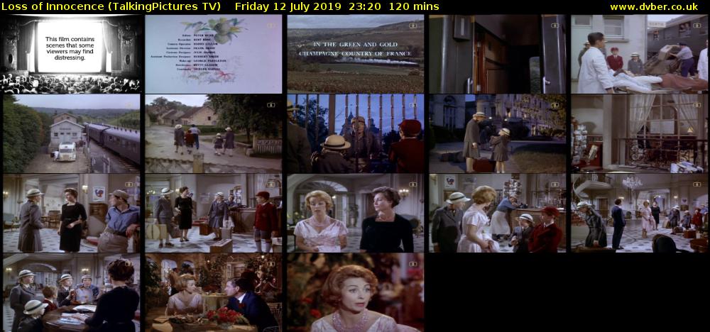 Loss of Innocence (TalkingPictures TV) Friday 12 July 2019 23:20 - 01:20