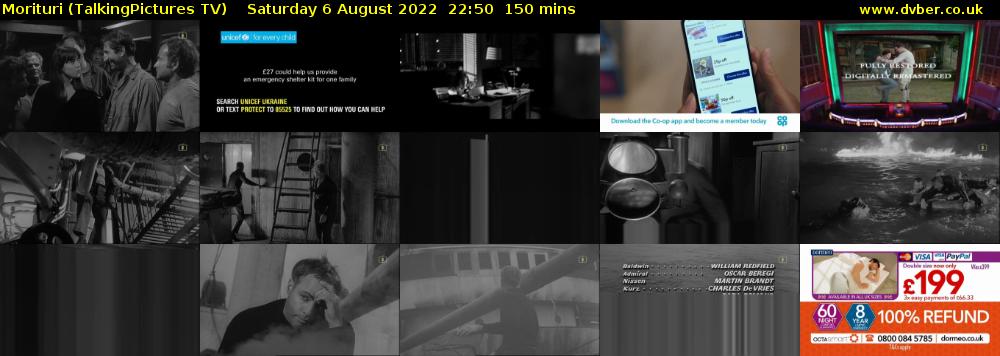 Morituri (TalkingPictures TV) Saturday 6 August 2022 22:50 - 01:20