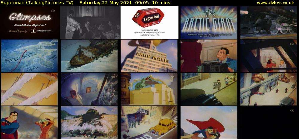 Superman (TalkingPictures TV) Saturday 22 May 2021 09:05 - 09:15