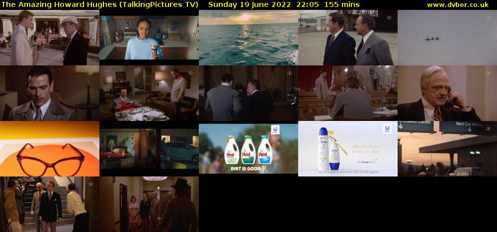 The Amazing Howard Hughes (TalkingPictures TV) Sunday 19 June 2022 22:05 - 00:40