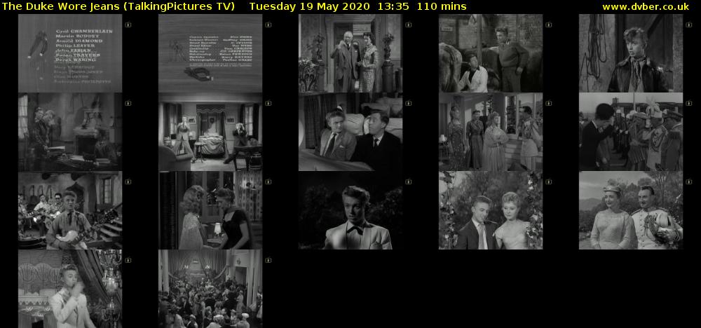 The Duke Wore Jeans (TalkingPictures TV) Tuesday 19 May 2020 13:35 - 15:25
