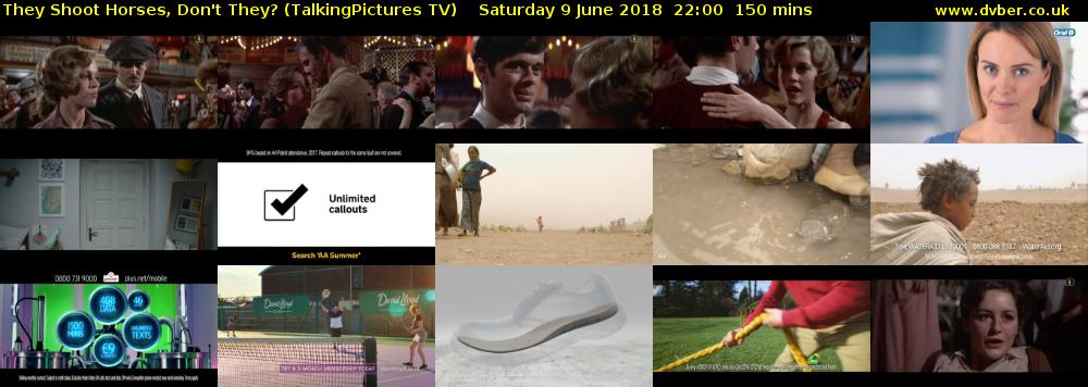 They Shoot Horses, Don't They? (TalkingPictures TV) Saturday 9 June 2018 22:00 - 00:30