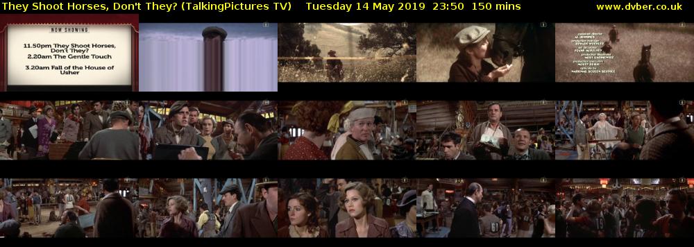 They Shoot Horses, Don't They? (TalkingPictures TV) Tuesday 14 May 2019 23:50 - 02:20