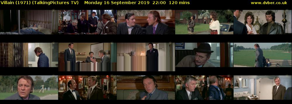 Villain (1971) (TalkingPictures TV) Monday 16 September 2019 22:00 - 00:00