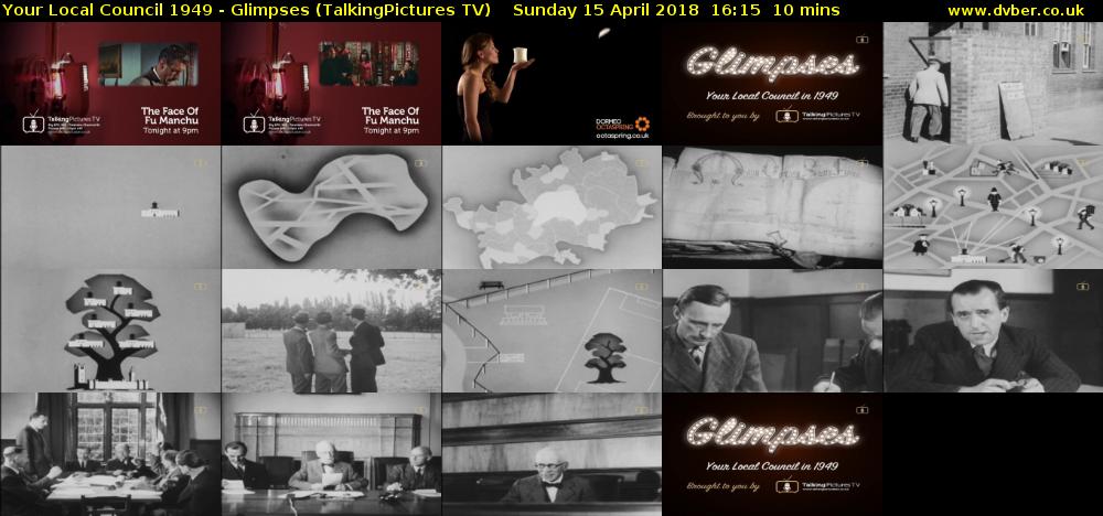 Your Local Council 1949 - Glimpses (TalkingPictures TV) Sunday 15 April 2018 16:15 - 16:25