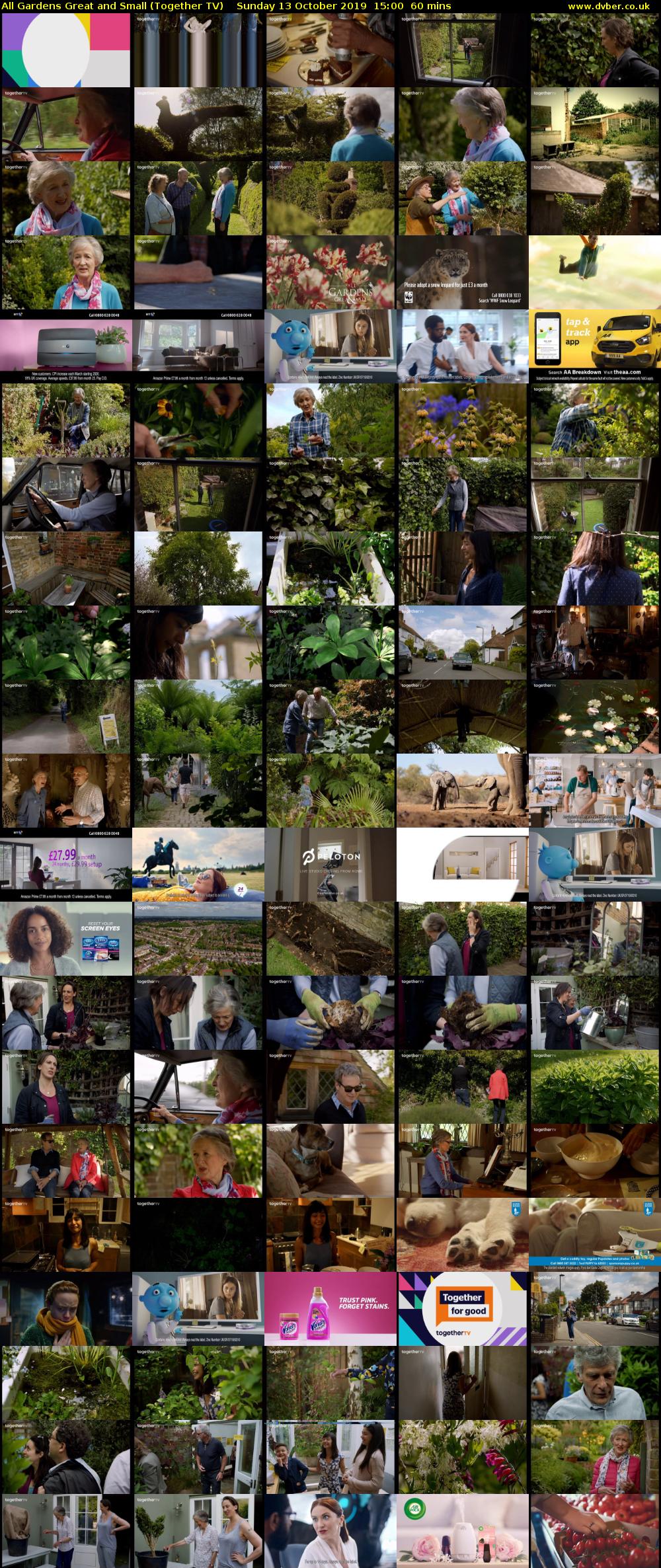 All Gardens Great and Small (Together TV) Sunday 13 October 2019 15:00 - 16:00
