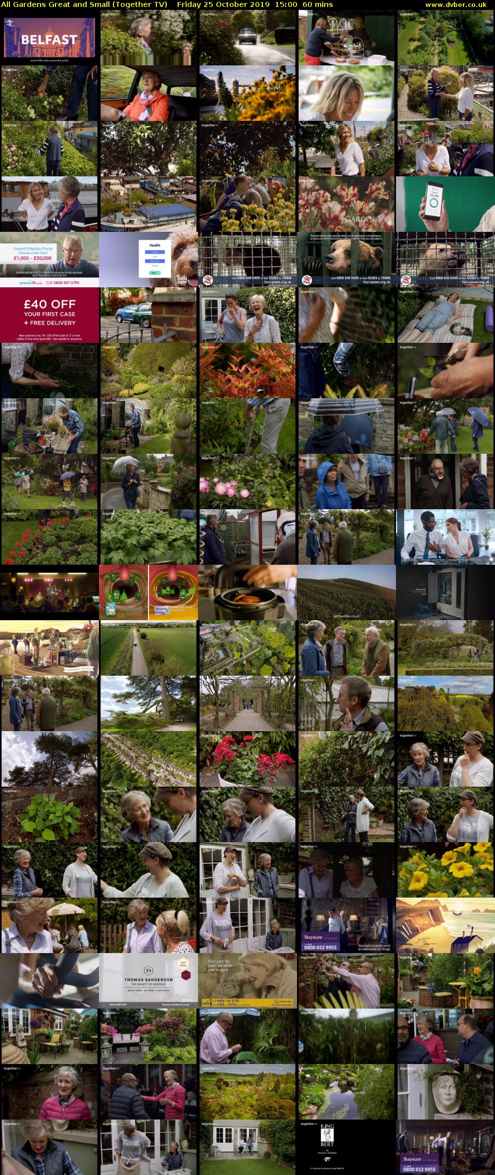 All Gardens Great and Small (Together TV) Friday 25 October 2019 15:00 - 16:00