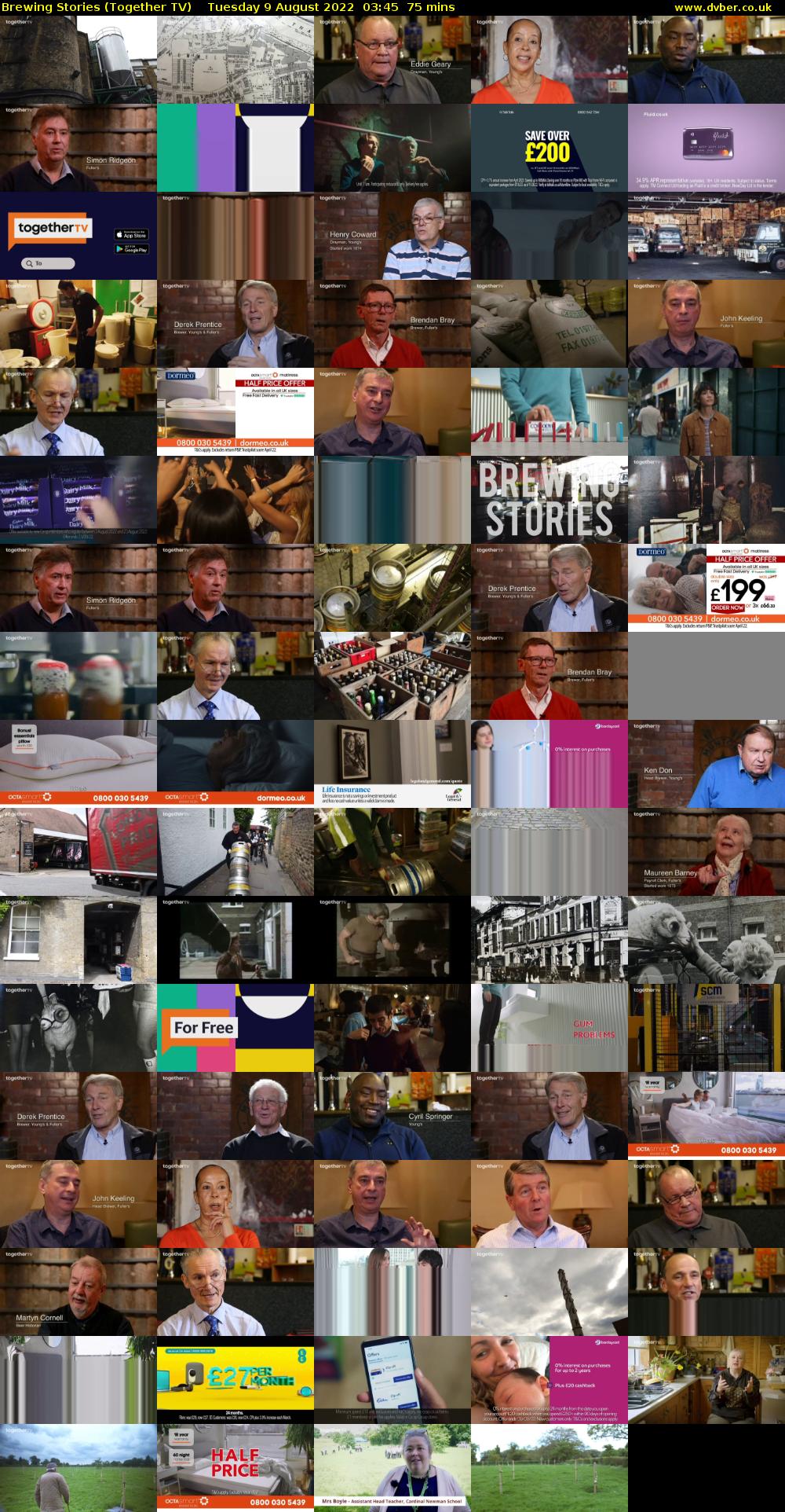 Brewing Stories (Together TV) Tuesday 9 August 2022 03:45 - 05:00