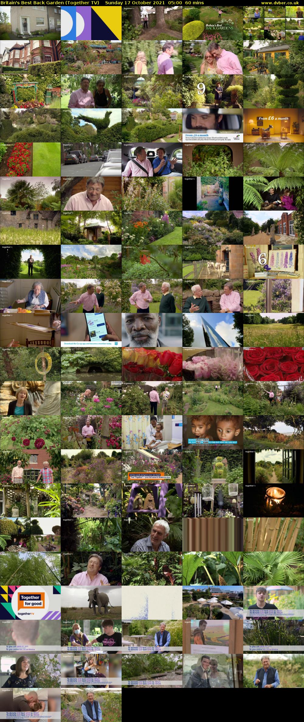 Britain's Best Back Garden (Together TV) Sunday 17 October 2021 05:00 - 06:00