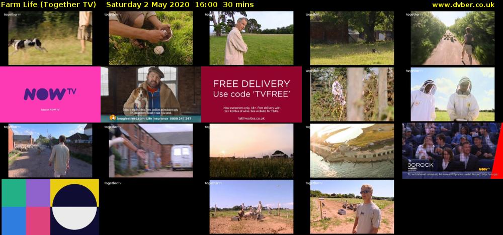 Farm Life (Together TV) Saturday 2 May 2020 16:00 - 16:30