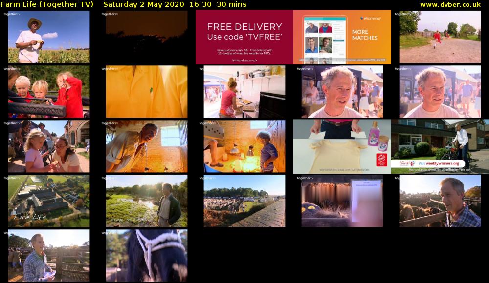 Farm Life (Together TV) Saturday 2 May 2020 16:30 - 17:00