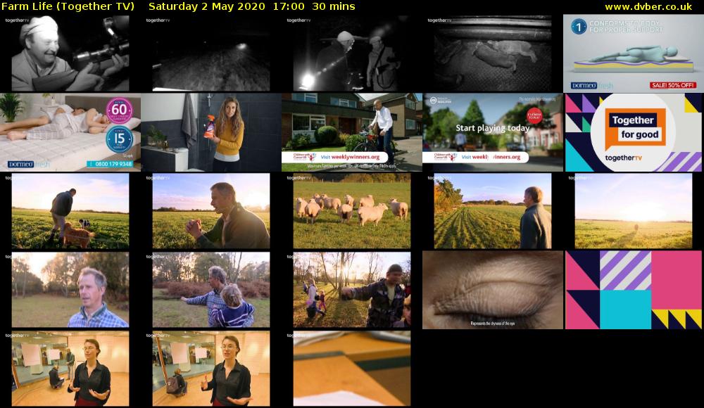 Farm Life (Together TV) Saturday 2 May 2020 17:00 - 17:30