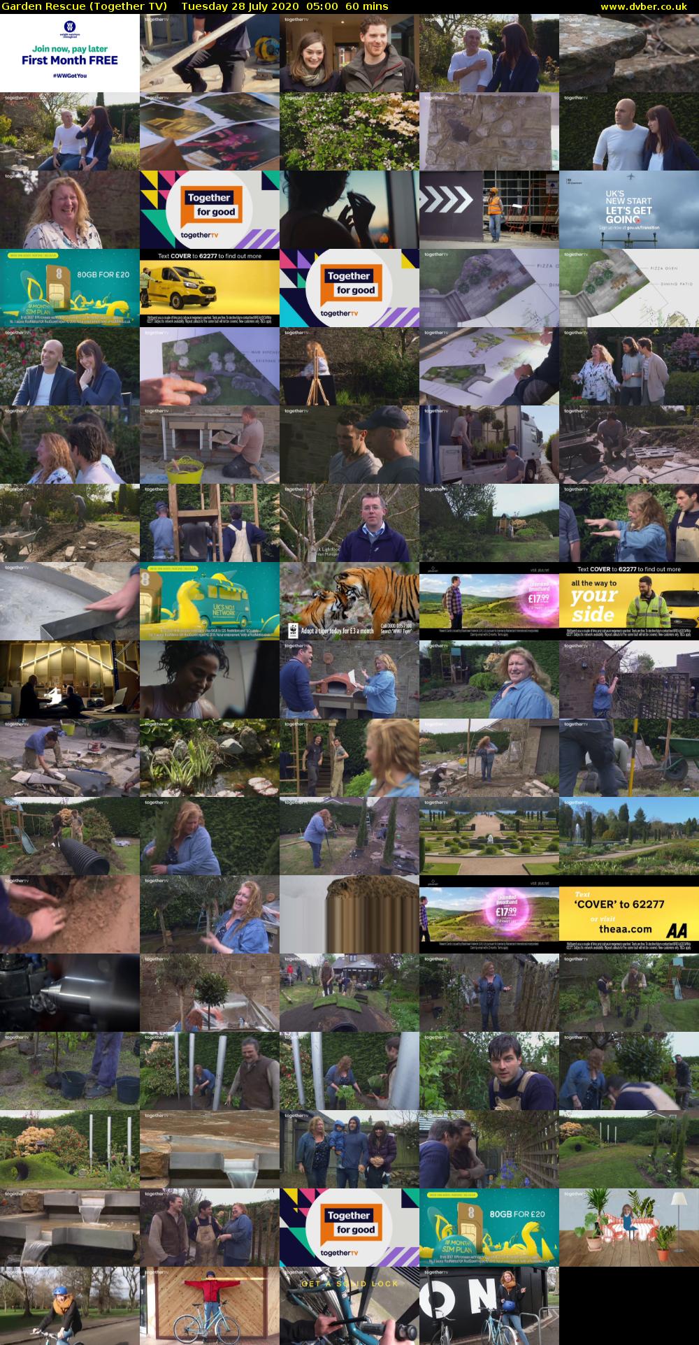 Garden Rescue (Together TV) Tuesday 28 July 2020 05:00 - 06:00