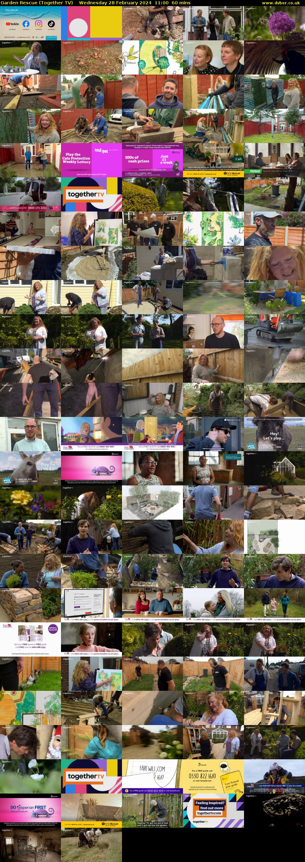Garden Rescue (Together TV) Wednesday 28 February 2024 11:00 - 12:00