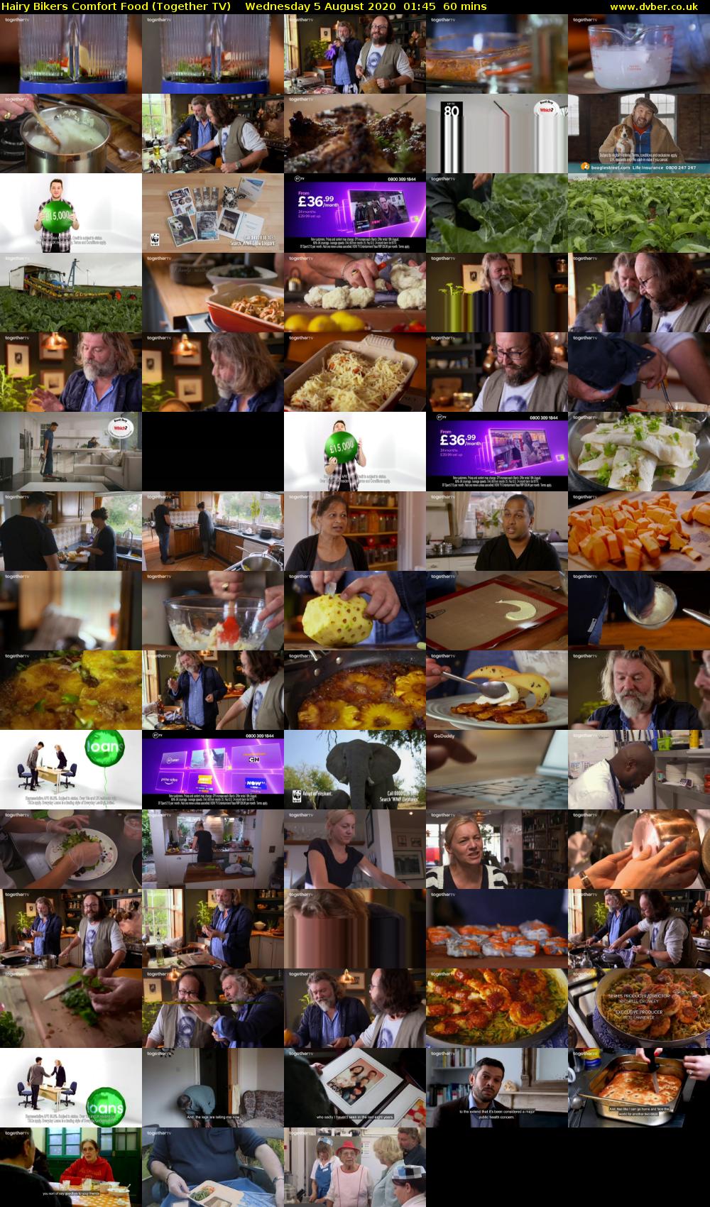 Hairy Bikers Comfort Food (Together TV) Wednesday 5 August 2020 01:45 - 02:45